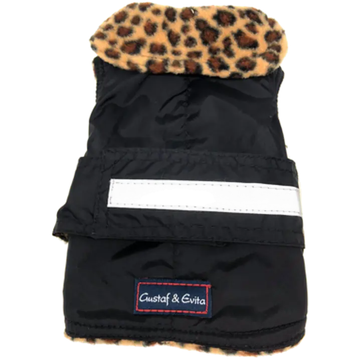 Hundtäcke/Värmetäcke Fleecefoder Leopard