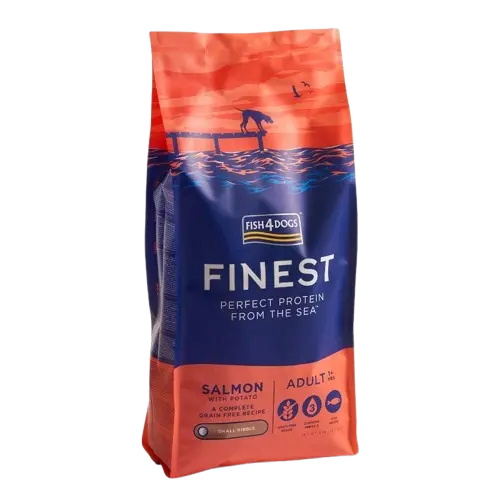 Adult Finest med lax små bitar 6 kg