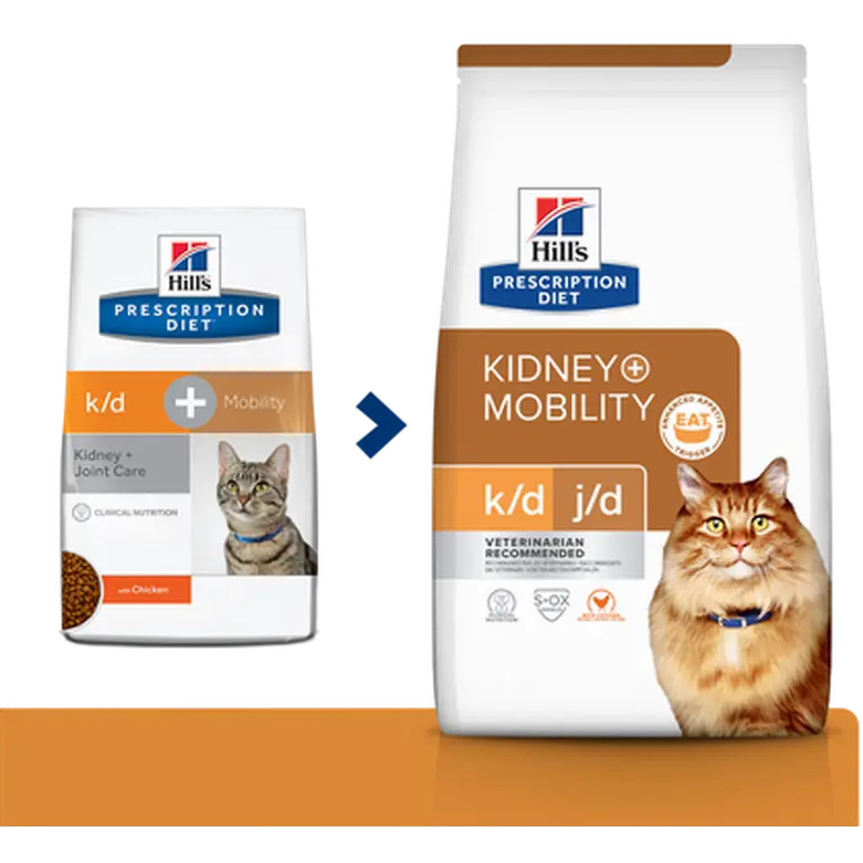 K/d + j/d Kidney + Mobility - Dry Cat Food