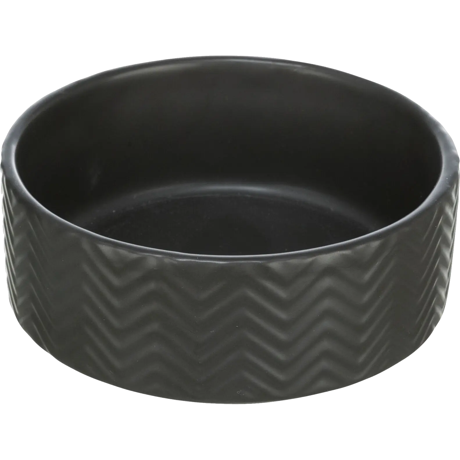 Bowl Ceramic Matte Black 1600ml