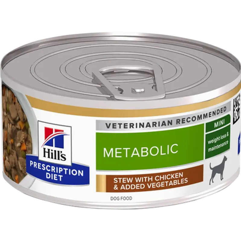 Hill's Prescription Diet Canine Metabolic Mini Chicken & Vegetables Våtfoder 156 g