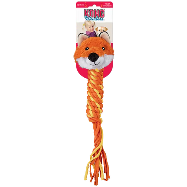 Winder Fox Dog Toy