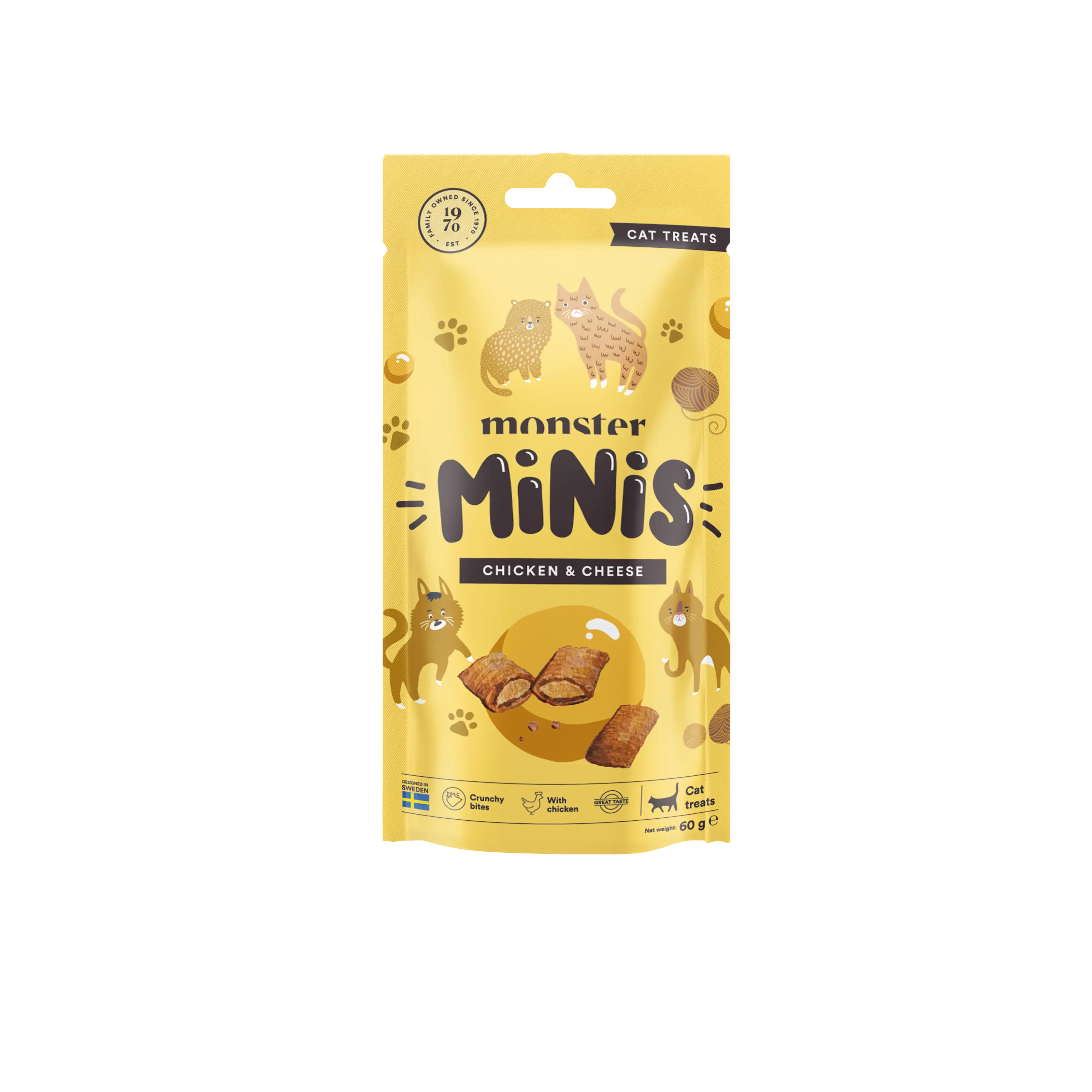 Minis treats Chicken & Cheese