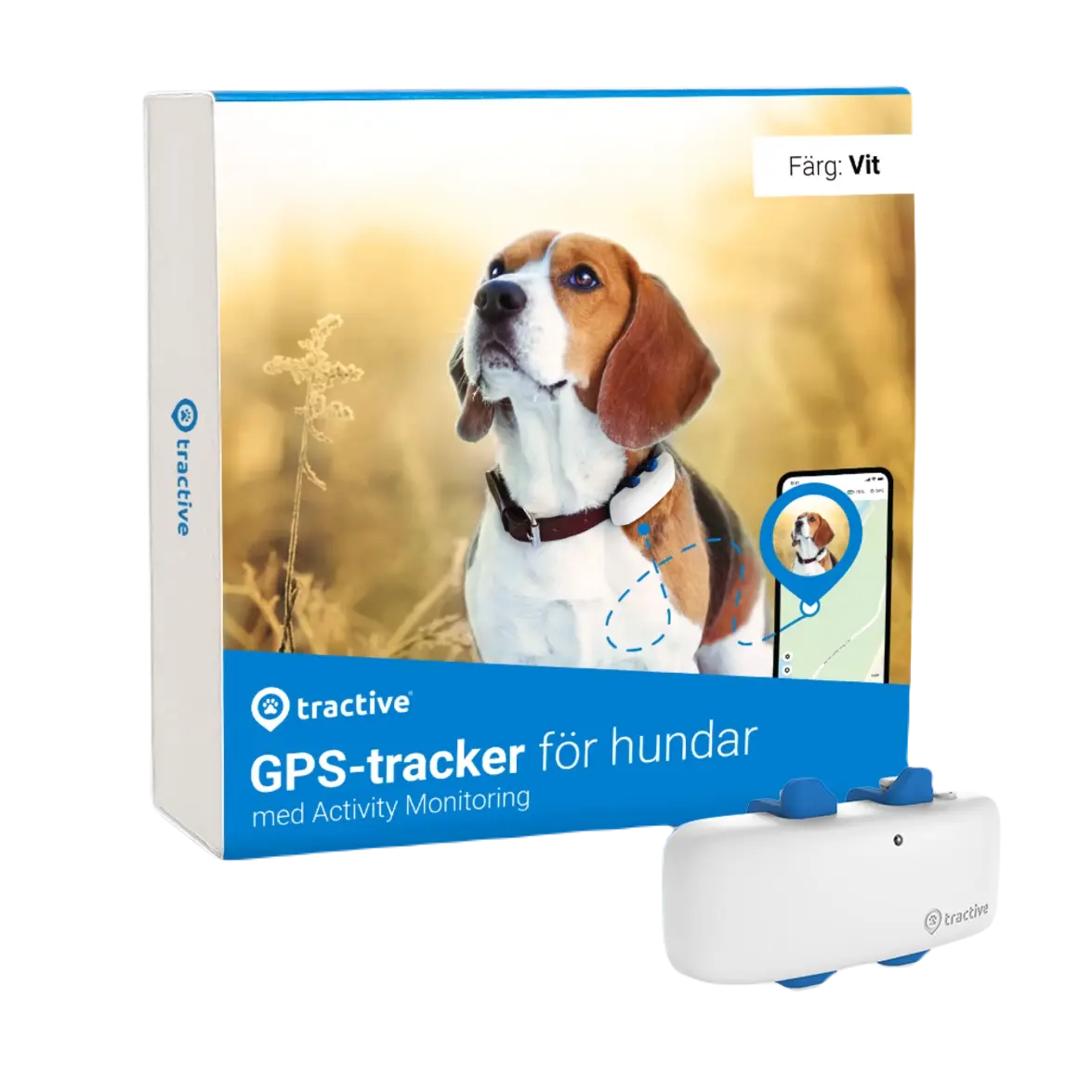 GPS-tracker för hund med aktivitetsspårning (DOG 4)