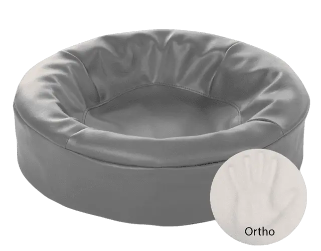 Biabädd Ortho - Hundbädd Grå