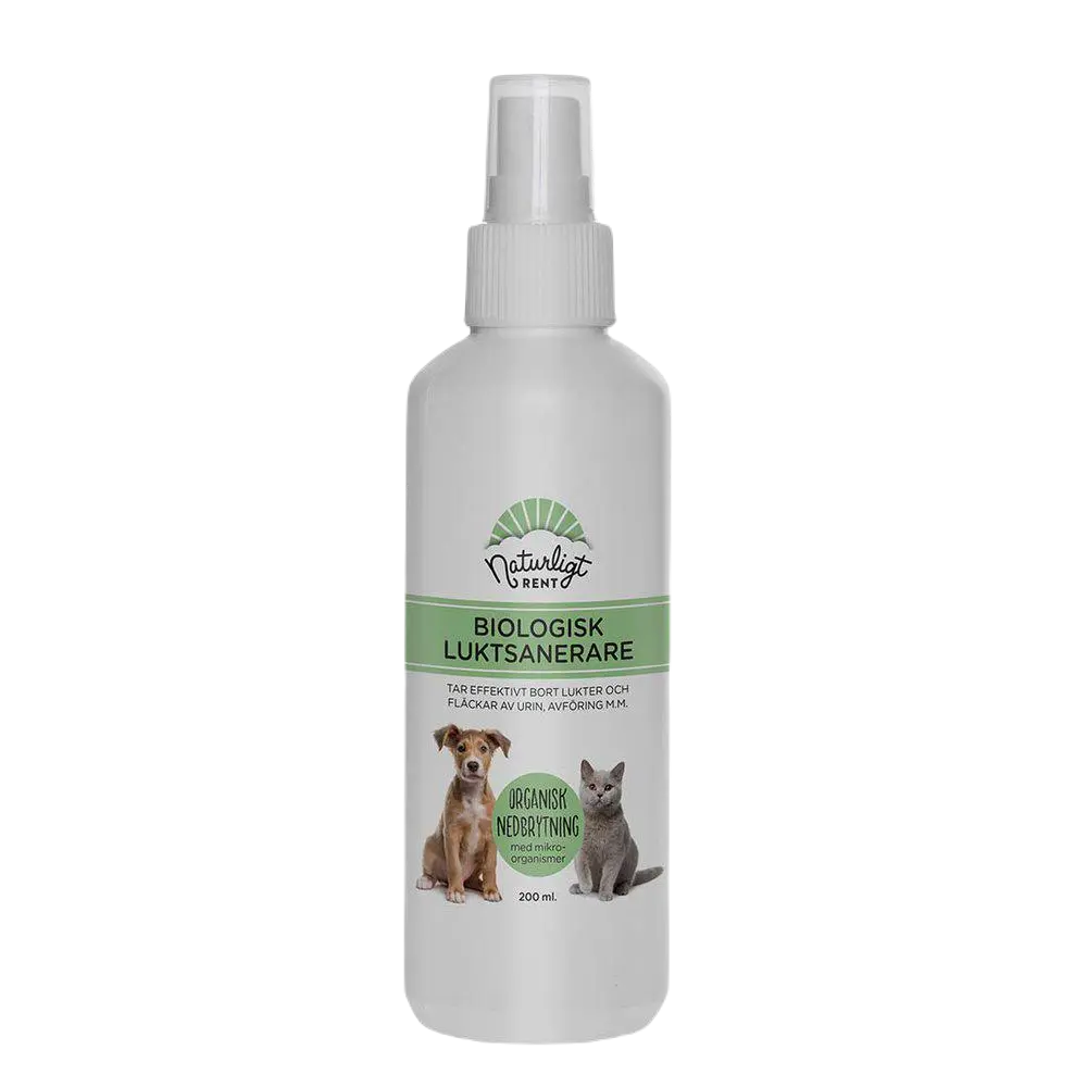 Naturligt Rent Biologisk Luktsanerare 200 ml