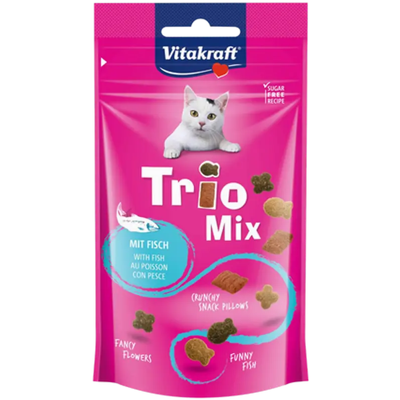 Cat Trio Mix Fish Cat Treats