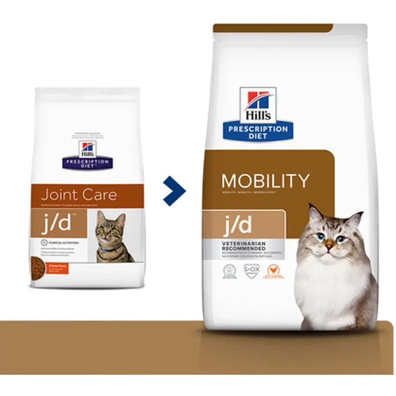 j/d Mobility Chicken - Dry Cat Food