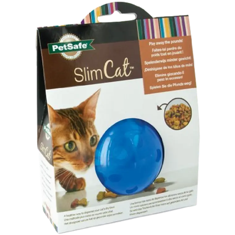 SlimCat Interactive Feeder Ball for Cats
