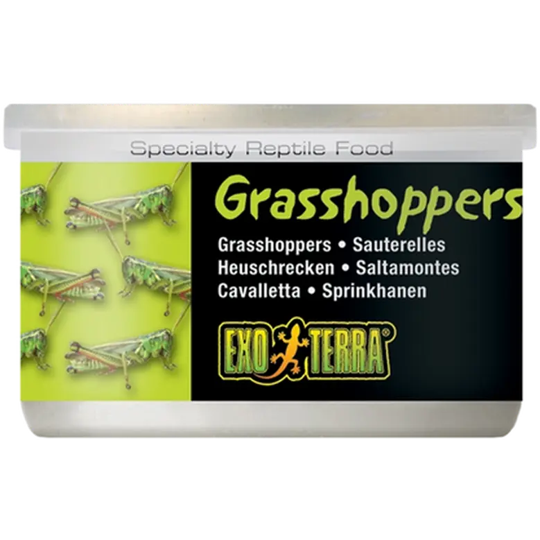 Grasshoppers - Specialty Canned Reptile Foods