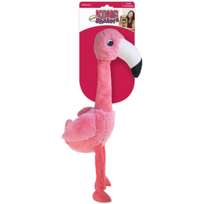 Shakers Honkers Flamingo Dog Toy