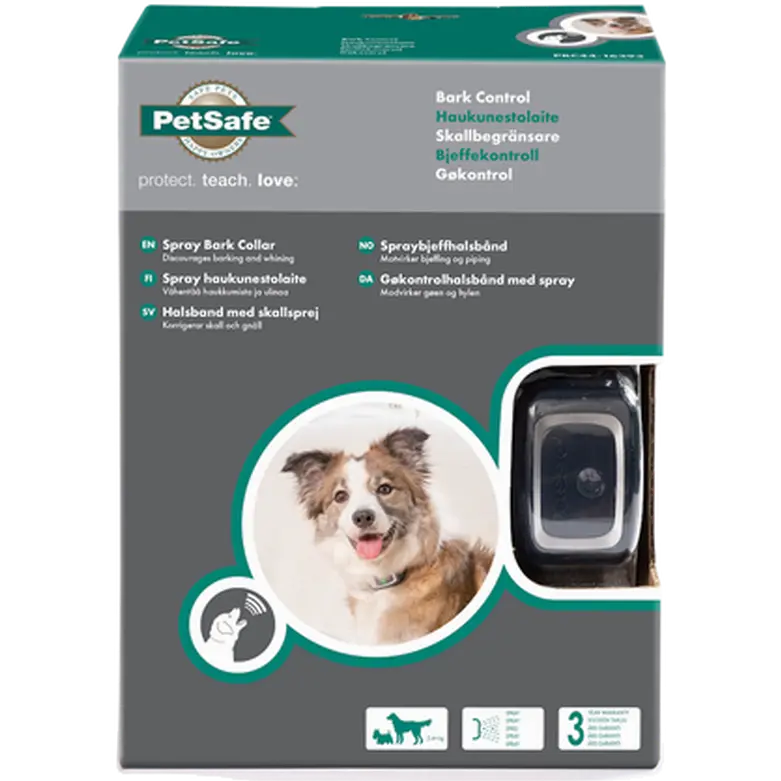 Spray Bark Control Dog Collar, Anti-Bark for Dogs