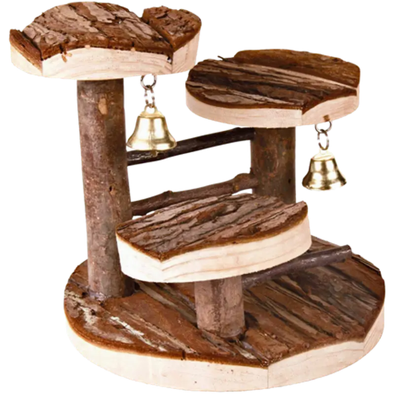 Natural Living Climbing Frame with bells