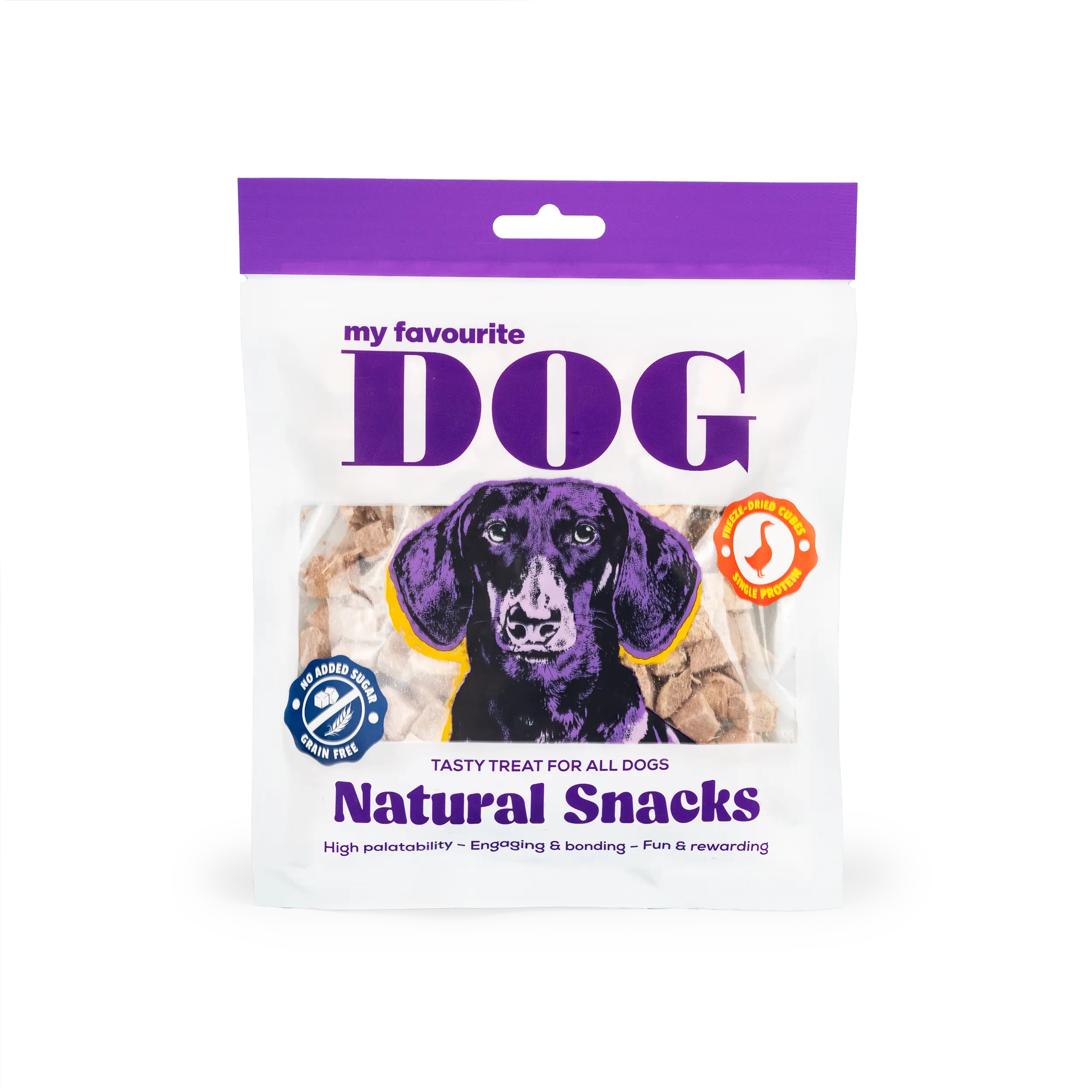 Freeze-dried Duck Dog Cubes