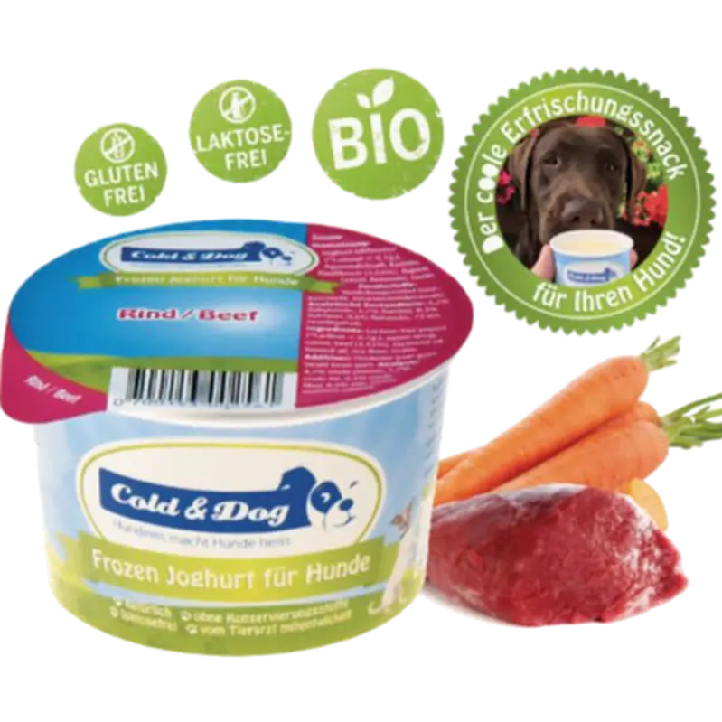 Frozen EKO Yogurt Ice Cream Nöt