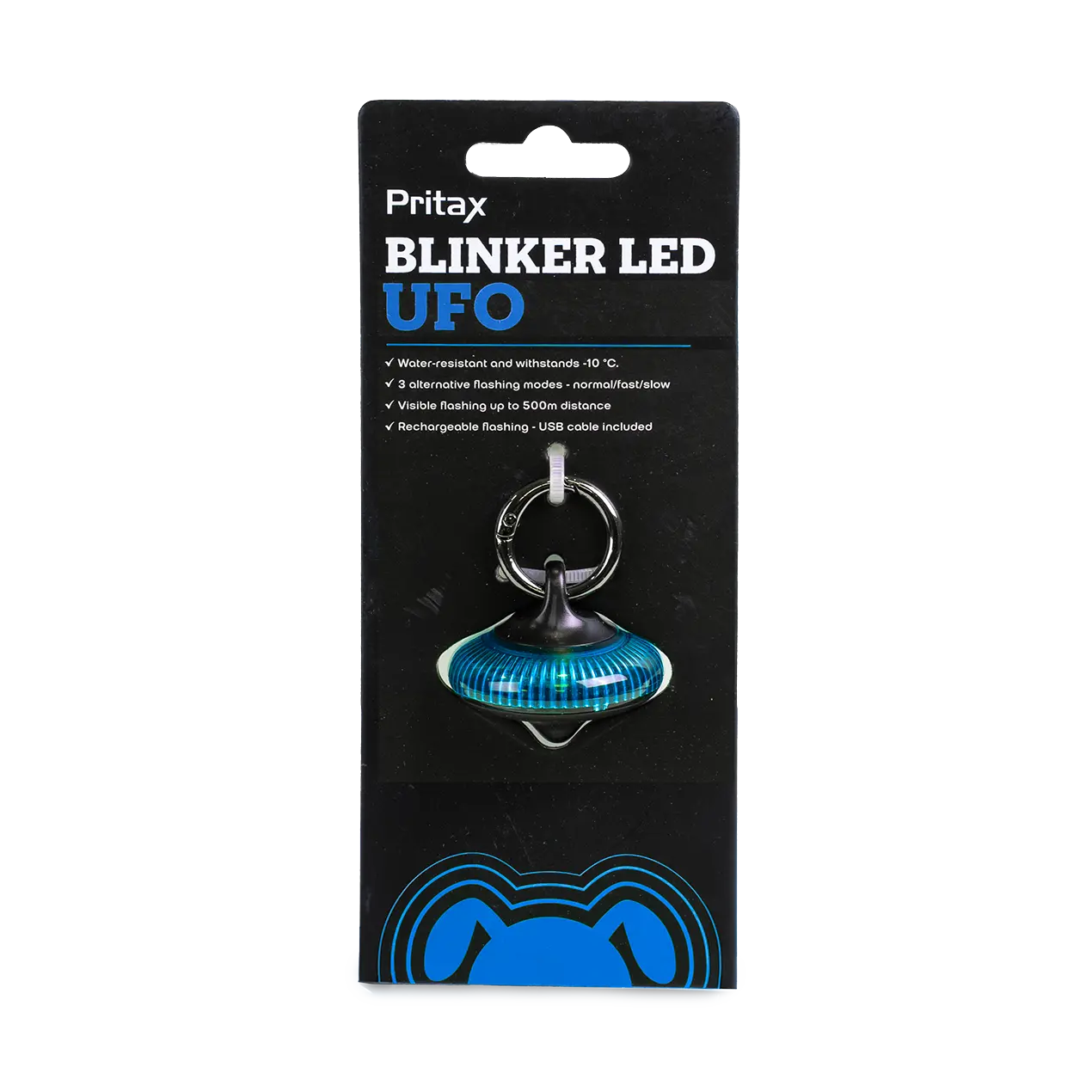 Blinker LED Ufo Blå