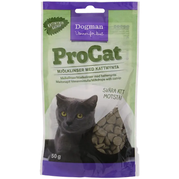 Procat Godis Mjölklinser m. Kattmynta