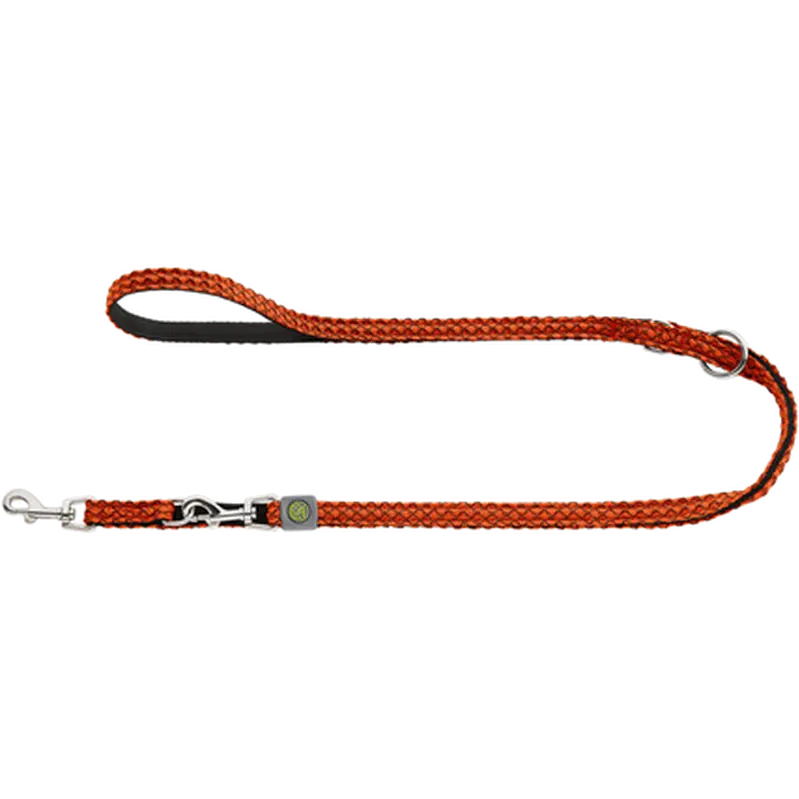 Hundkoppel Ställbart Hilo Orange