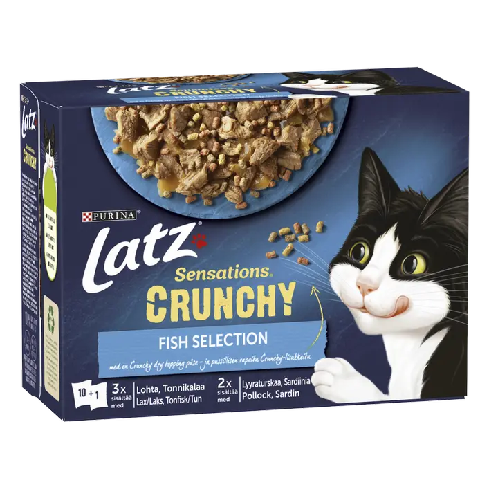 Latz Sensations Crunchy Fish i géle