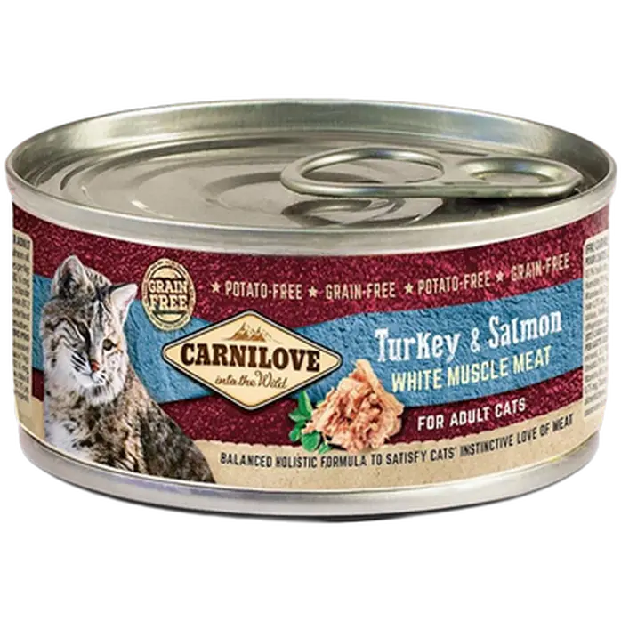 Cat Turkey & Salmon - for adult Cats