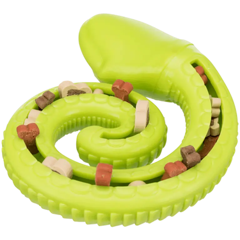 Snack-Snake TPR - Snacksorm Green ø18 cm