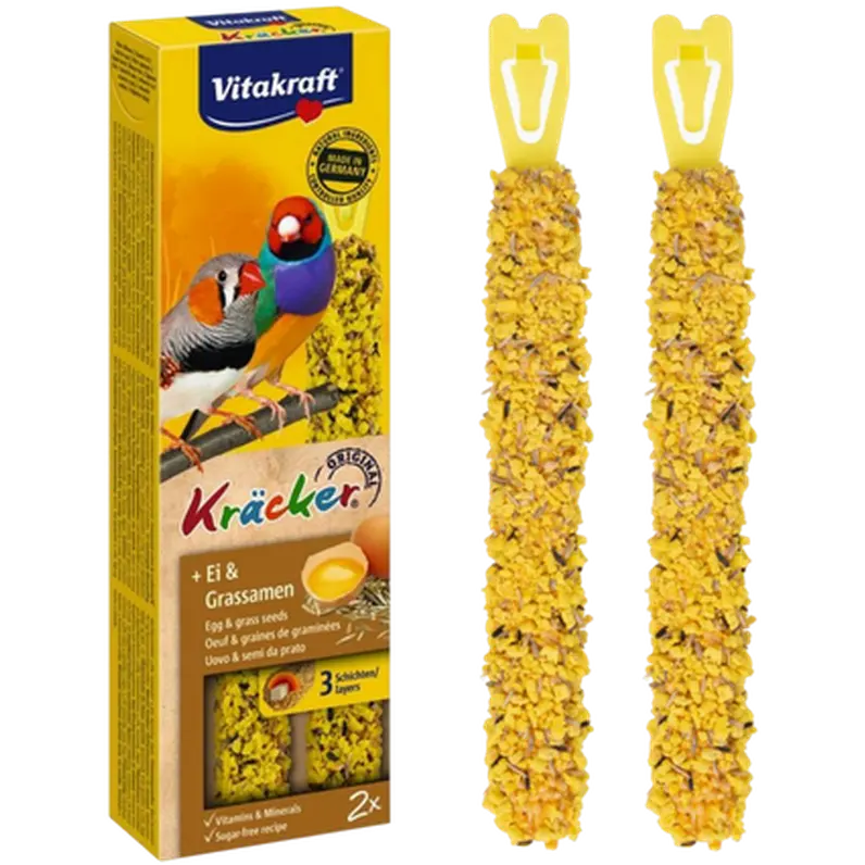 Kräcker Fink Ägg & gräsfrön