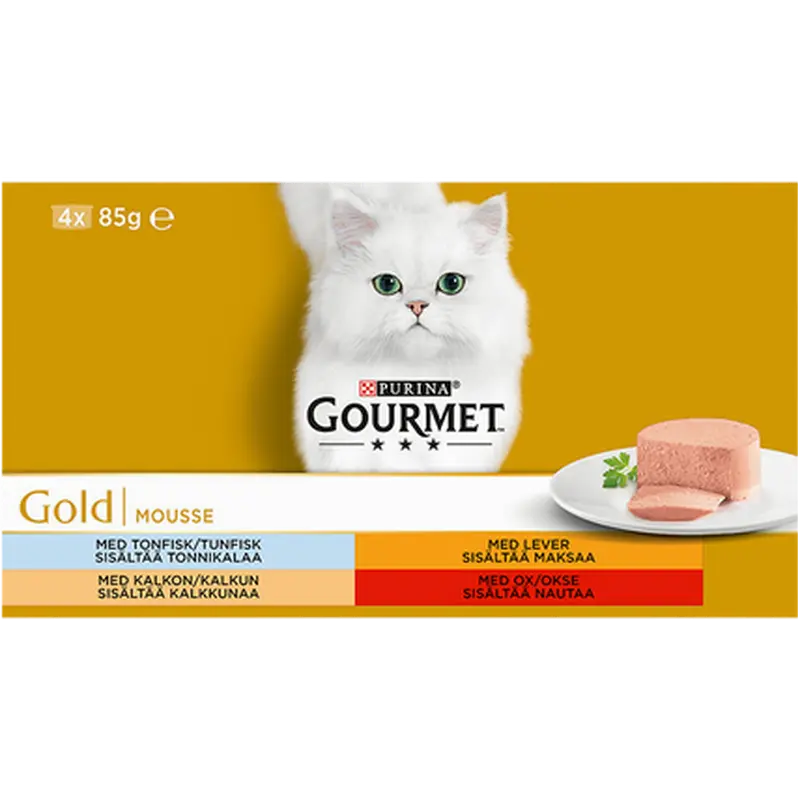 Gold mousse Selection - Menybox
