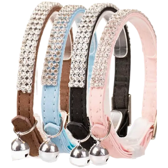 Cat Collar Blingbling - Adjustable Leatherette