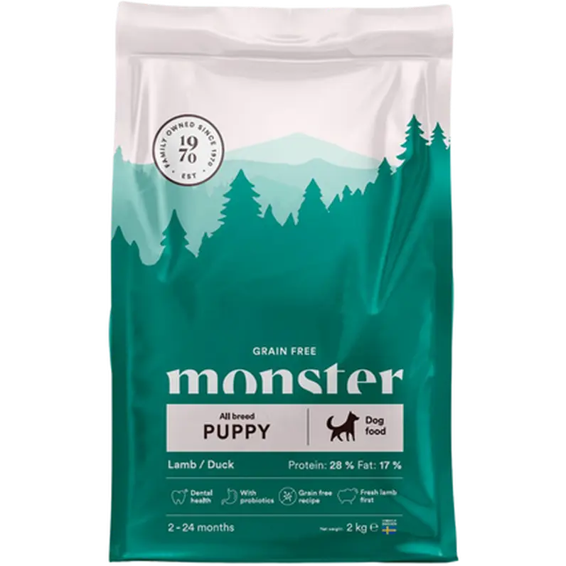 Dog Grain Free Puppy All Breed Lamb & Duck