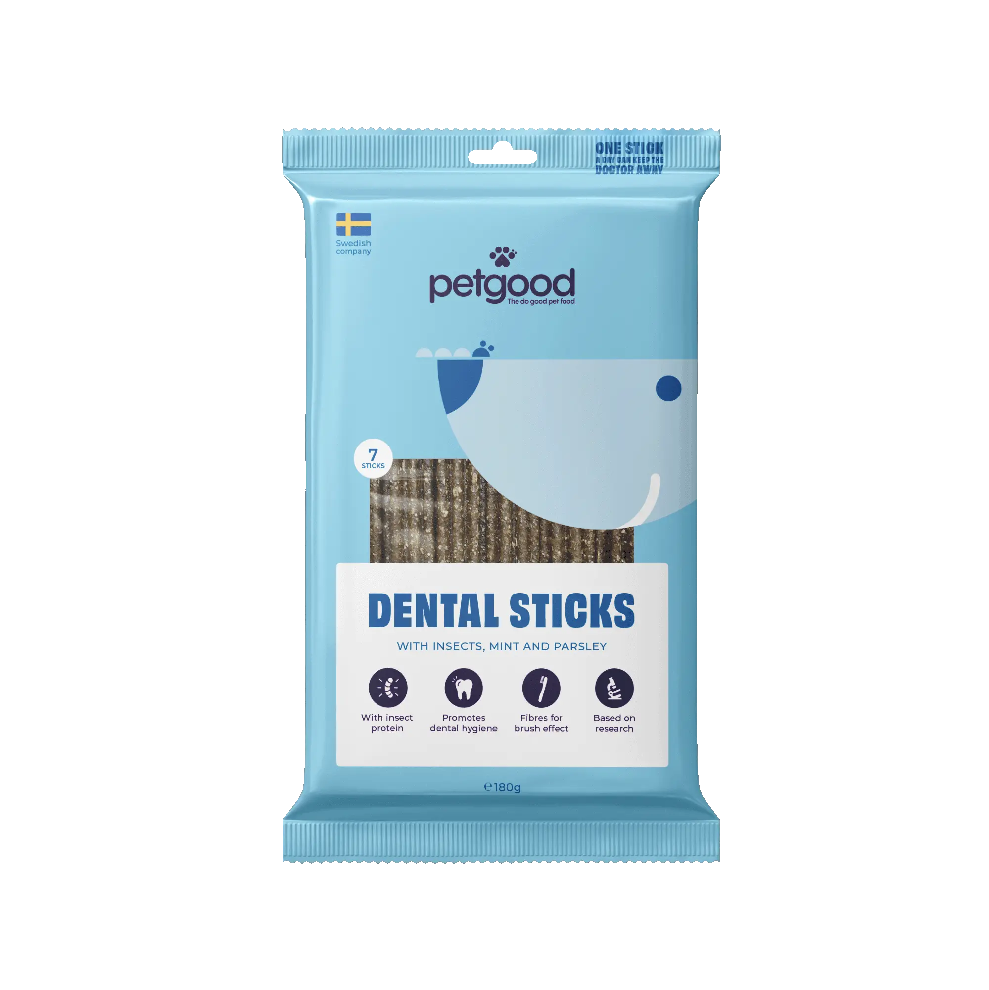 Insektsbaserade Dental Sticks