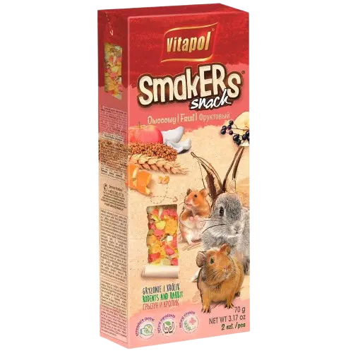 Smakers Gnagare Frukt