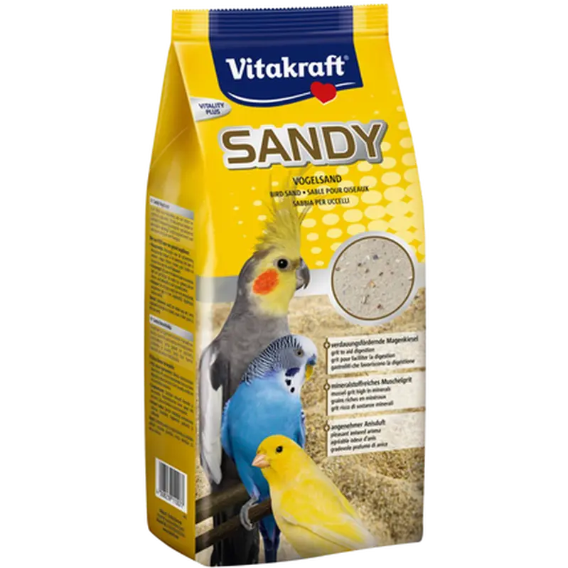 Sandy 3-plus Fågelsand