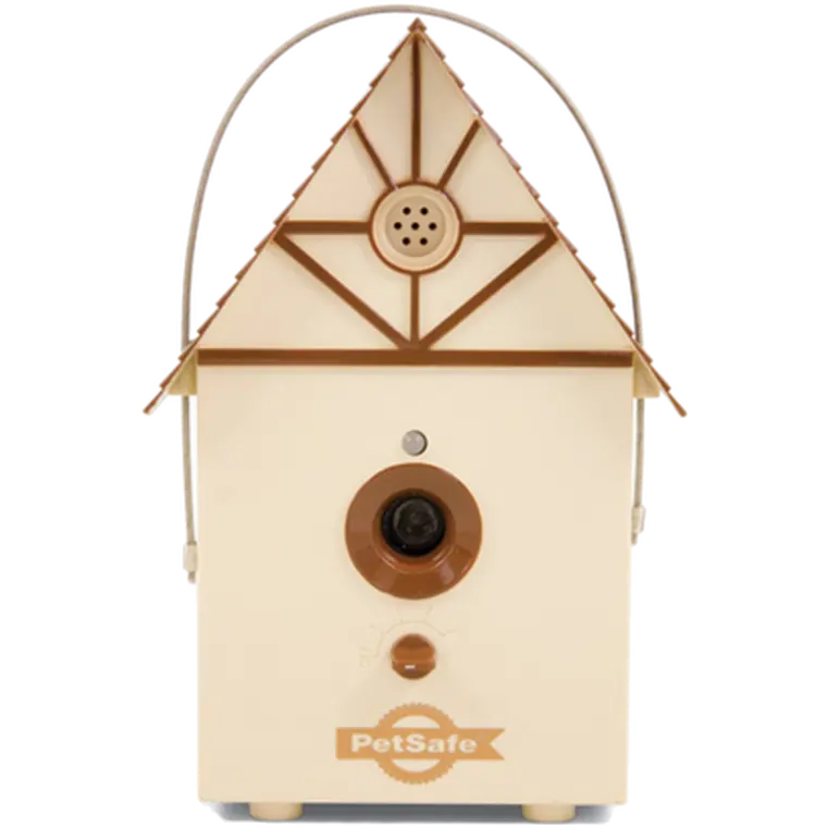Outdoor Ultrasonic Bark Control - Birdhouse