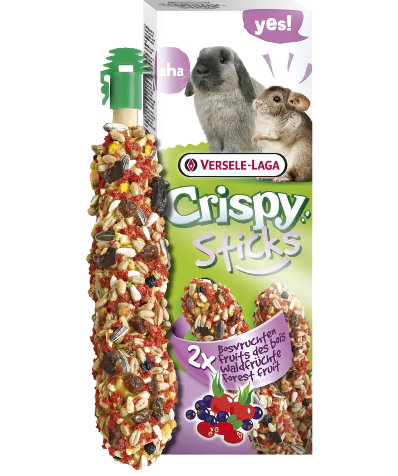 CrispySticks Rabbits-Chinchillas Forest Fruit