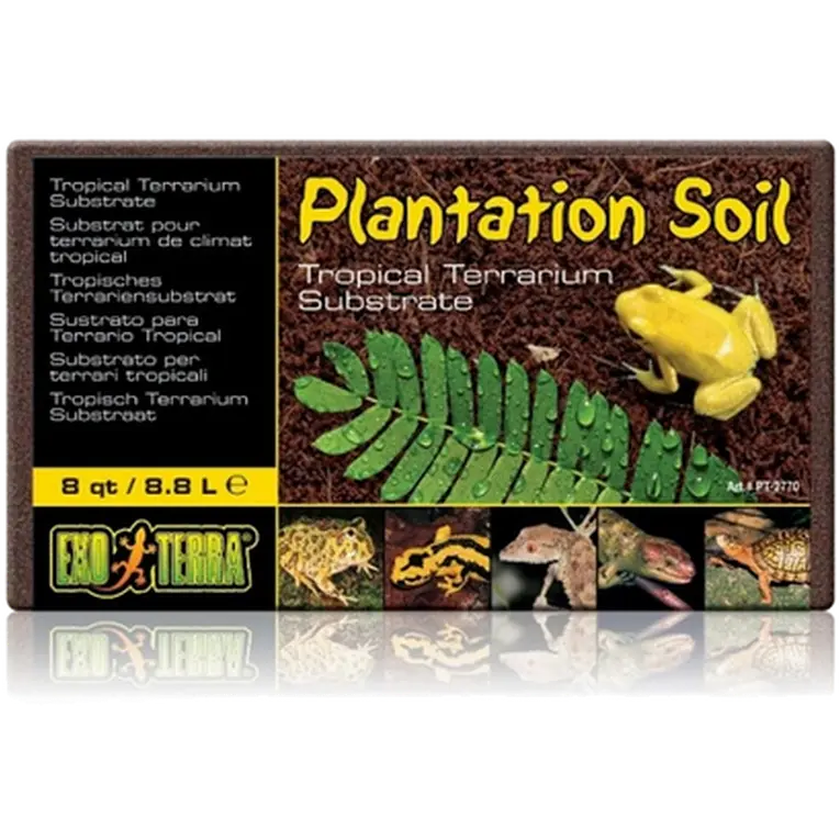 Plantation Soil Brick - Tropical Terrarium Substrate