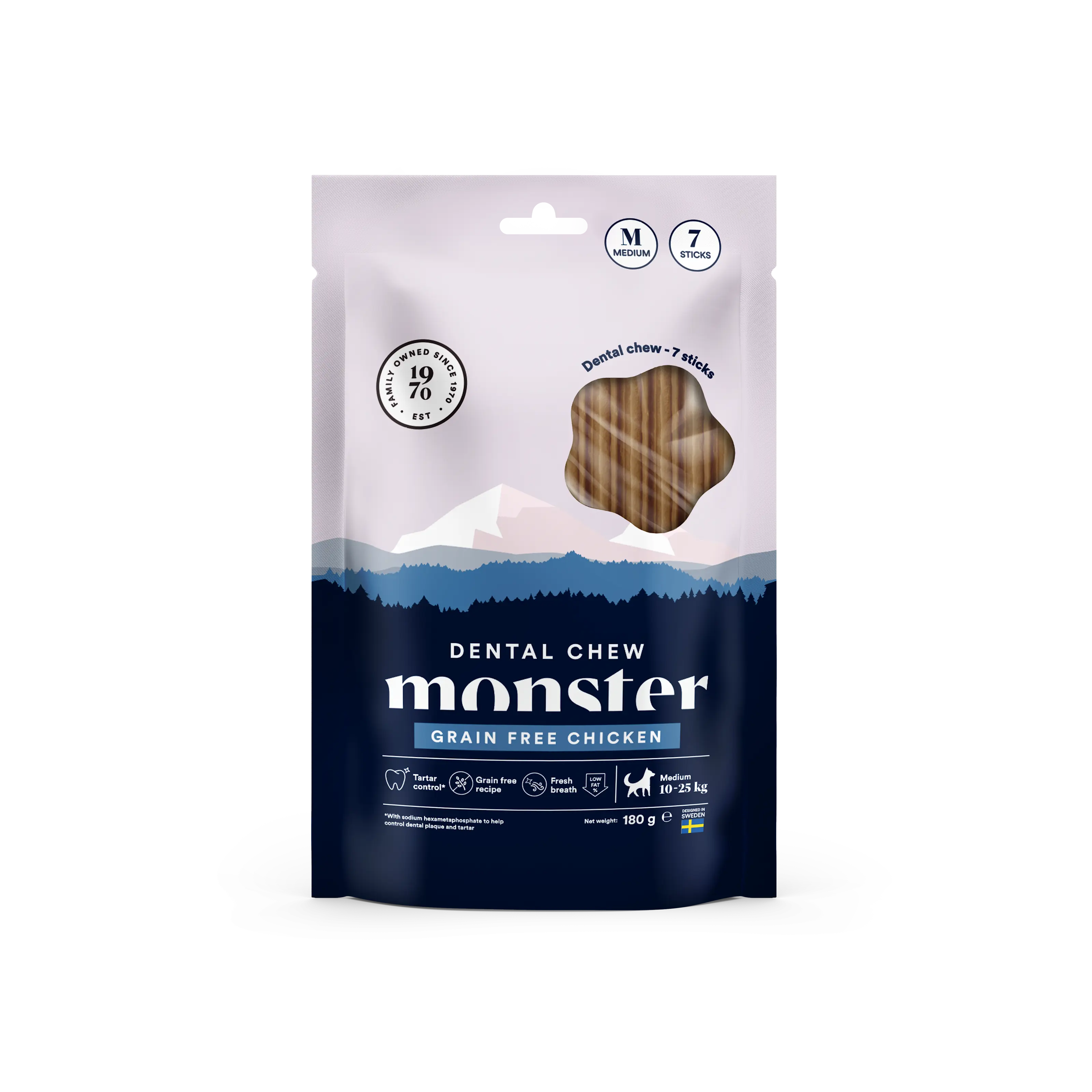 Dog Dental Chew Grain Free Chicken Week