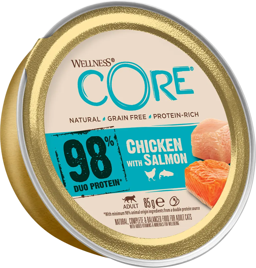 Cat 98% Chicken/Salmon Paté