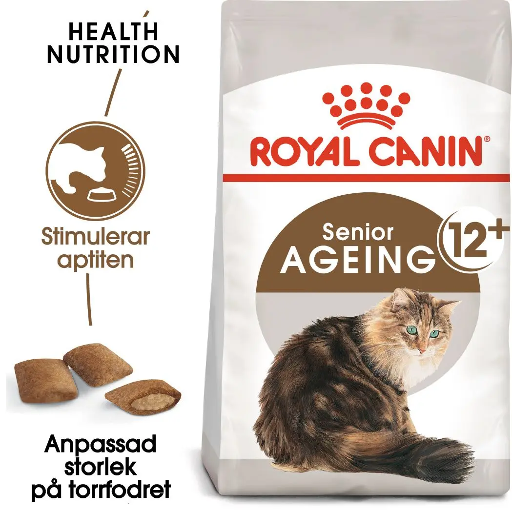 Ageing 12+ Ageing Torrfoder för Senior katt