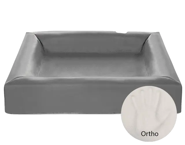 Biabädd Ortho Rund Svart Square