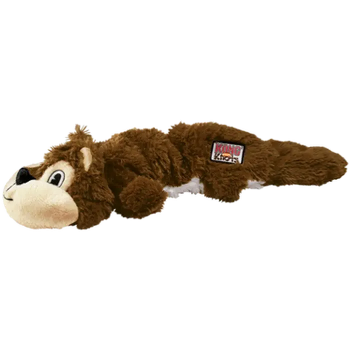 Scrunch Knots Squirrel Dog Toy