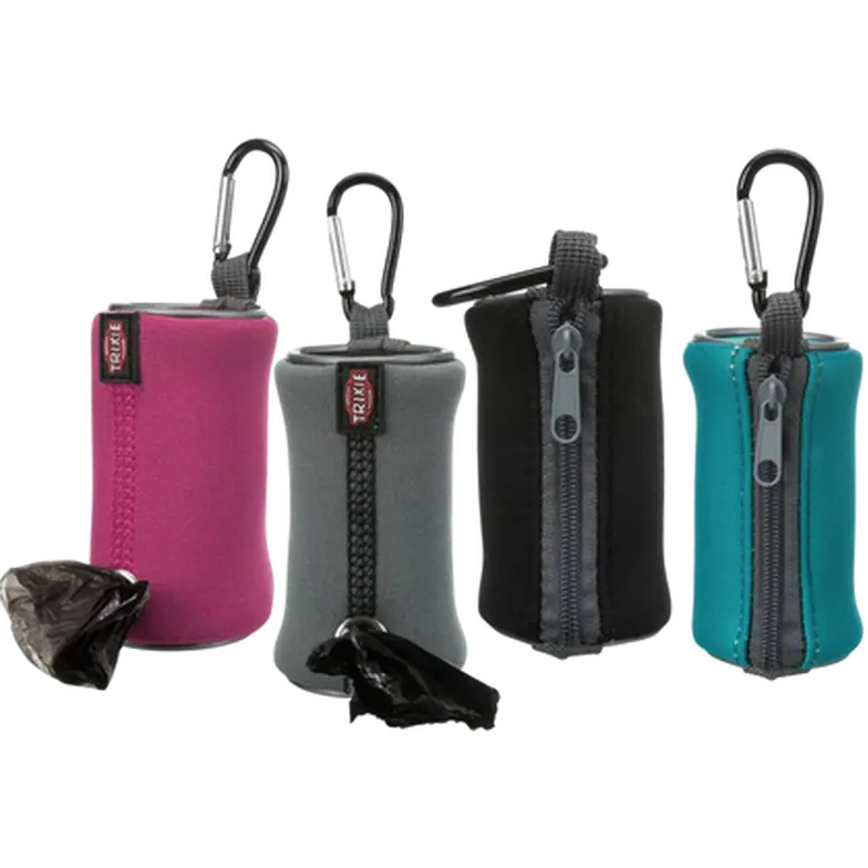 Poop Bag Dispenser with Karabiner Neoprene