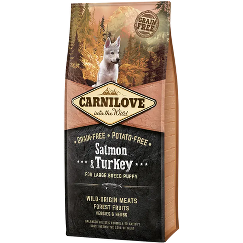 Large Breed Puppy Salmon & Turkey