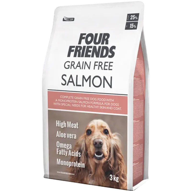 Dog Grain Free Salmon - Derma Coat