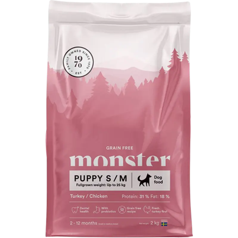 Dog Original Grain Free Puppy S/M Turkey & Chicken