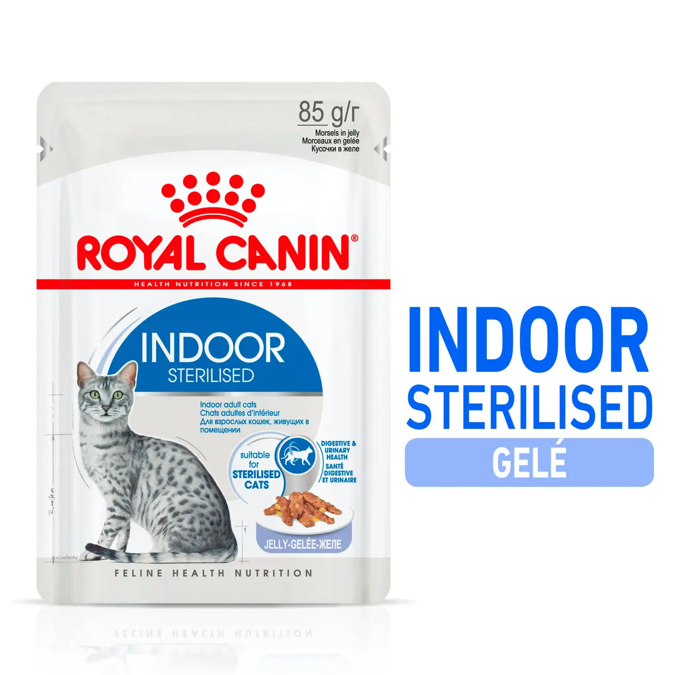Indoor Sterilised Jelly Våtfoder för katt