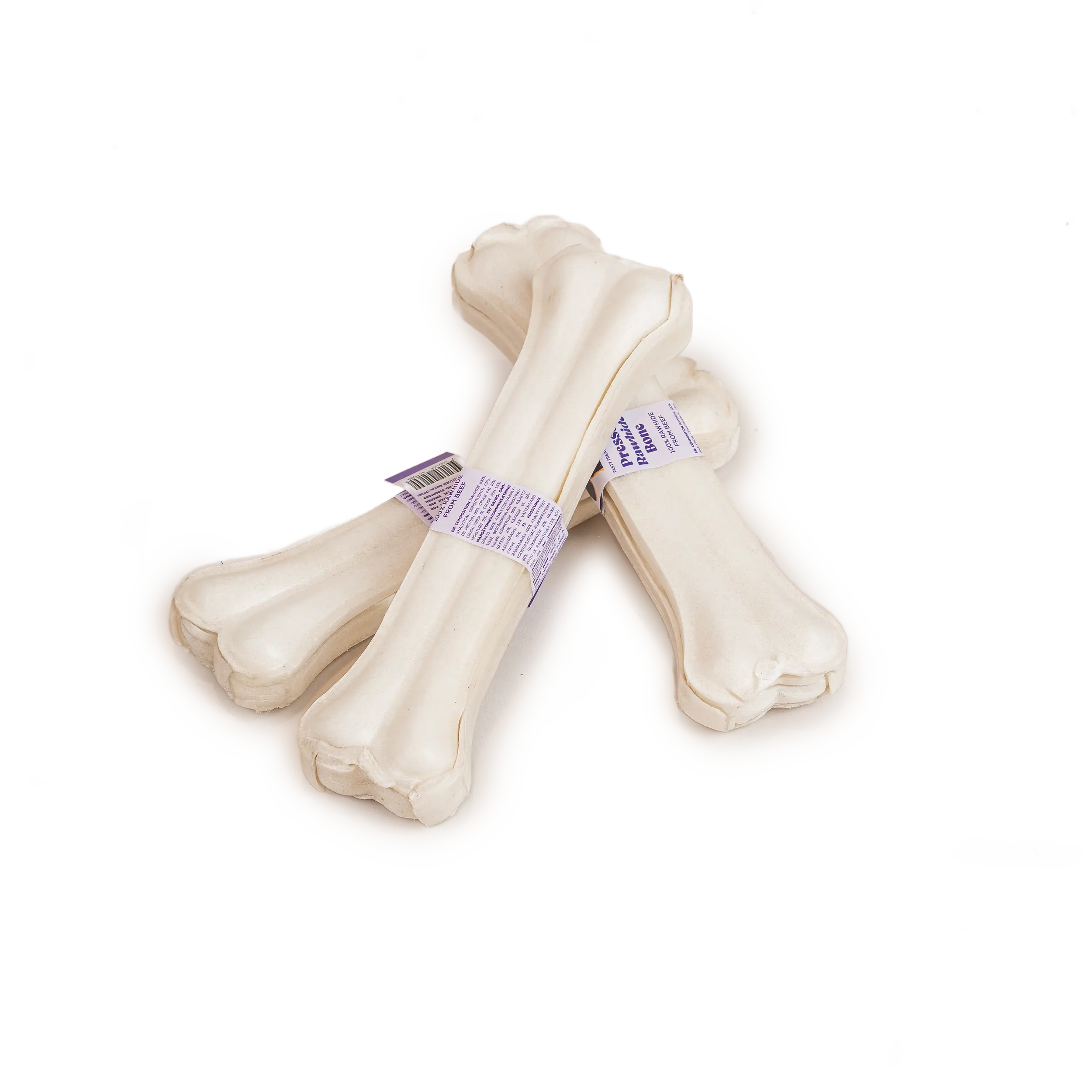 Pressed Rawhide chew Bone 21 cm