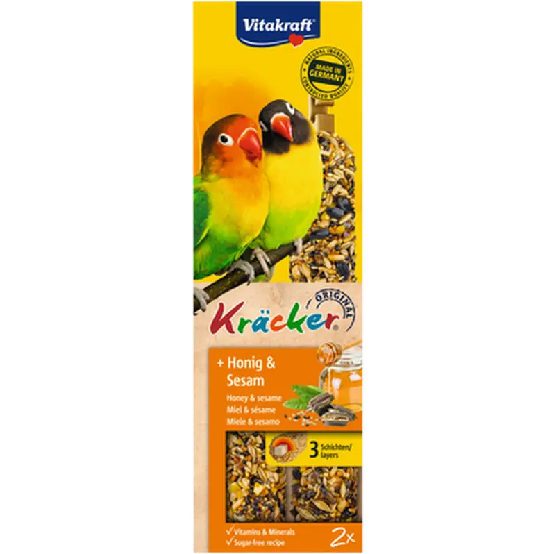 Kräcker Dvärgpapegoja Honung & Sesam