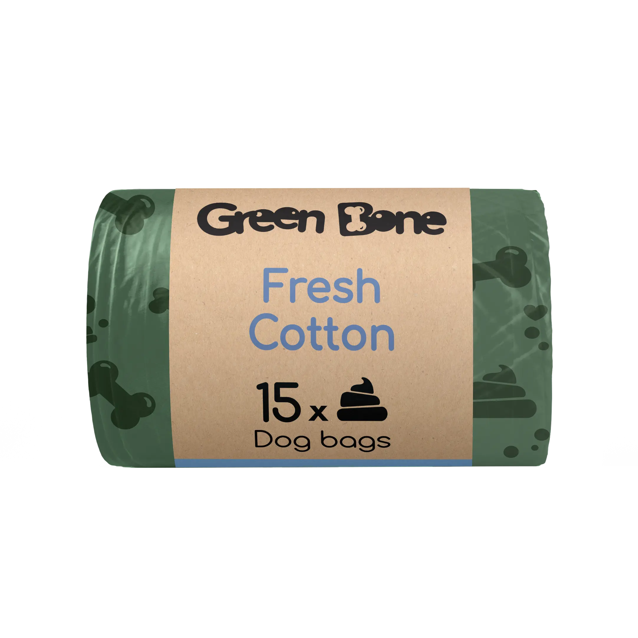 Refill Fresh Cotton Hundbajspåsar