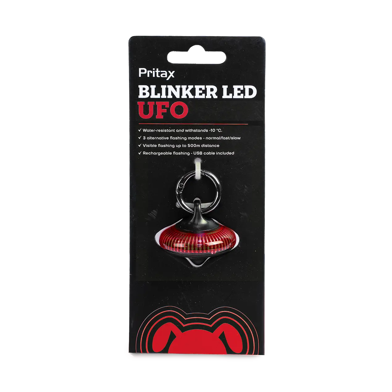 Blinker LED Ufo Röd