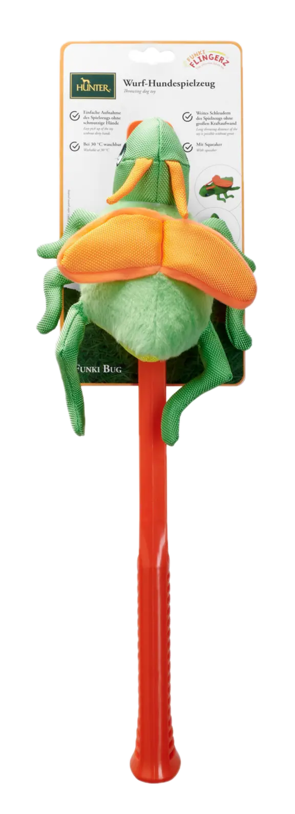 Dog Toy Flingerz Funki Cricket With Launcher